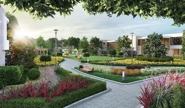 Embassy Knowledge Park landscape and amenity spaces