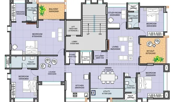 Villa Floor Plans